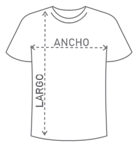 Camiseta medidas